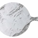 Globy Açık Büfe 53.2x38 cm Melamin Mermer Desen Servis Sunum Tabağı