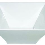 Globy Açık Büfe Beyaz Kare Kase 26x26x12 cm
