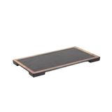 Globy Açık Büfe Dikdörtgen Sunum Tabak – 37,8×21,5×2 cm