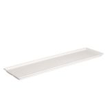 Globy Açık Büfe Dikdörtgen Sunum Tabak 58×16×2 Cm Beyaz