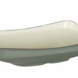 Globy Açık Büfe Gri 26x18x5 cm Dikdörtgen Servis Sunum Tabağı