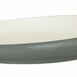 Globy Açık Büfe Gri 27.9x4.4 cm Eğimli Servis Sunum Tabağı