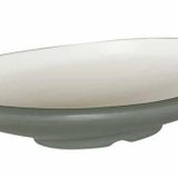 Globy Açık Büfe Gri 30x22x6 cm Oval Sunum Tabağı