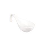 Globy Açık Büfe Kulplu Sunum Kase Beyaz 34×12×6,5 Cm