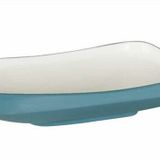 Globy Açık Büfe Mavi 26x18x5 cm Dikdörtgen Servis Sunum Tabağı