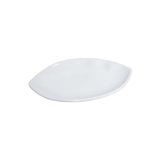 Globy Açık Büfe Melamin Oval.elips Sunum Tabağı Beyaz 30.5 Cm