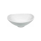 Globy Açık Büfe Melamin Oval Kase Beyaz 32.7X20.5X13 CM
