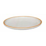 Globy Açık Büfe Orange 28x28x3.2 cm Yuvarlak Servis Sunum Tabağı