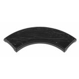 Globy Açık Büfe Siyah 56.5x15.3x3.2 cm Melamin Servis Sunum Tabağı
