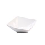 Globy Açık Büfe Sunum Sekiz Yanlı Kase Beyaz 28*28*13