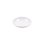 Globy Açık Büfe Sunum Tabağı – 9,5x2,3 cm Beyaz Melamin (6'lı Set)