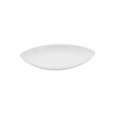 Globy Açık Büfe Sunum Yayvan Tabak Beyaz 35.5x18.5x5 Cm