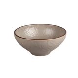 Globy Açık Büfe Yuvarlak Kase Bej – 27×27×11 cm