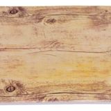 Globy Ahşap Görünümlü GN 1/4 Teşhir Tabak, Teşhir Tepsi Melamin 26.5x16 cm