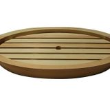 Globy Ahşap Sushi Servis Sunum Tabağı 50 cm