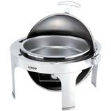 Globy Chafing Dish Ayaklı Yuvarlak Yakıtlı Çorbalık