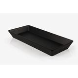 Globy Dikdörtgen Sunum Tabak Siyah 35,5×15,5×4 cm