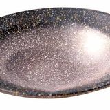 Globy Granit Görünümlü Oval Sunum Kase 28x5,6 cm