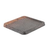 Globy Kare Gün Batımı Sunum Tabak 23×23×2,5 Cm