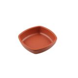 Globy Kare Sunum Kase Turuncu 20,5×20,5×5,5 cm