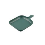 Globy Kulplu Sunum Tabak Yeşil 25,5x18,5x3 Cm