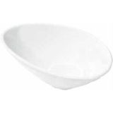 Globy Melamin Açık Büfe Açılı Sunum Kase – 21,2×15×9,1 cm