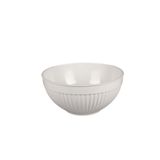 Globy Melamin Açık Büfe Derin Salata Kase Beyaz 29×14 Cm