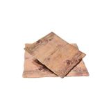 Globy Melamin Ahşap Görünümlü Kare Sunum Tabağı 28x28 Cm
