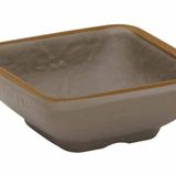 Globy Melamin Gold 8x8x3 cm 6'lı Mini Kare Sos Tabak