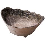 Globy Melamin Granit Üçgen Görünümlü Kase 25,5x21,5x10,2 cm