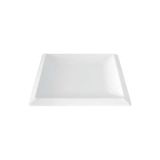 Globy Melamin Kare Sunum Tabağı Beyaz 25.4x25.4 Cm