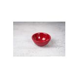 Globy Melamin Minimal Kırmızı 6 Adet 7.3x3 cm Kase Sosluk