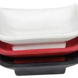 Globy Melamin Minimal Kırmızı 6'lı 10x6 cm Kase Sosluk
