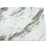 Globy Mermer Görünümlü GN 1/4 Teşhir Tabak, Teşhir Tepsi Melamin 26.5x16 cm