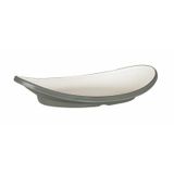 Globy Oval Gri 30,4x23x6 cm Sunum Tabağı