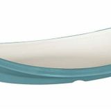 Globy Oval Mavi 30,4x23x6 cm Sunum Tabağı