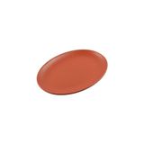 Globy Oval Sunum Tabak Turuncu 35×26×2,5 cm