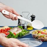Globy Polikarbon 34 cm Beyaz Servis Kaşığı