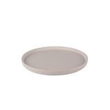 Globy Yuvarlak Sunum Tabak Beyaz 25,4×2 cm