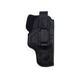 Glock 19 İçin Uyumlu Çorap Tipi Deri İç Kılıf Metal Maşalı Siyah