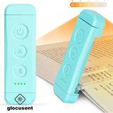 Glocusent USB Şarj Edilebilir LED Kitap Ayracı Arası Okuma Işığı Ayracı Portatif Şarj Edilebilir Mavi