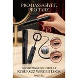 Glonar Kıl Fırça Eyeliner - SİYAH