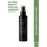 Glone Biberiye Güçlendirici Saç Toniği | Saç Derisi Bakımı ve Güçlü Saç Görünümü İçin | Biberiye Yağı & Kafein | 150 ml