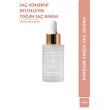 GLONE Dökülme Karşıtı Saç Serumu | Saç Köklerini Destekleyici Yoğun Bakım | Biotin & Keratin & Kafur & Mentol & Yeşil Çay & Biberiye & İpek proteini | 50 ml