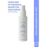 Glone Vücut Nemlendirici Süt Sprey | Yoğun Nem ve Yumuşaklık Desteği İçin | Panthenol & Hyaluronik Asit | 150 ml