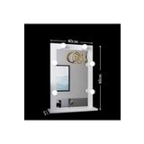 Gloomyhomedesign Işıklı Makyaj Aynası Beyaz