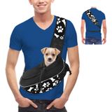 Gloppie Taşıma bezi, küçük köpek taşıma çantası, köpek çantası, evcil hayvan taşıma çantası, ayarlanabilir omuz askısı, köpek taşıma çantası, file köpek taşıma çantası, pati ve kemik desenli, siyah
