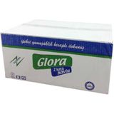 Glora Katlama Kağıt Havlu 21CM 21CM Koli Paket - Renkli