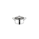 Glore Crotone Tencere 14 cm - Krom