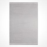 Gloria Gri Çizgili Modern Geometrik Etnik Desenli Boho Makinada Yıkanabilir Hafif Hav Toz Vermez Leke Tutmaz Kaymaz Taban Dijital Makine Baskı Halı Oturma Odası Salon Yolluk Koridor Mutfak Halısı